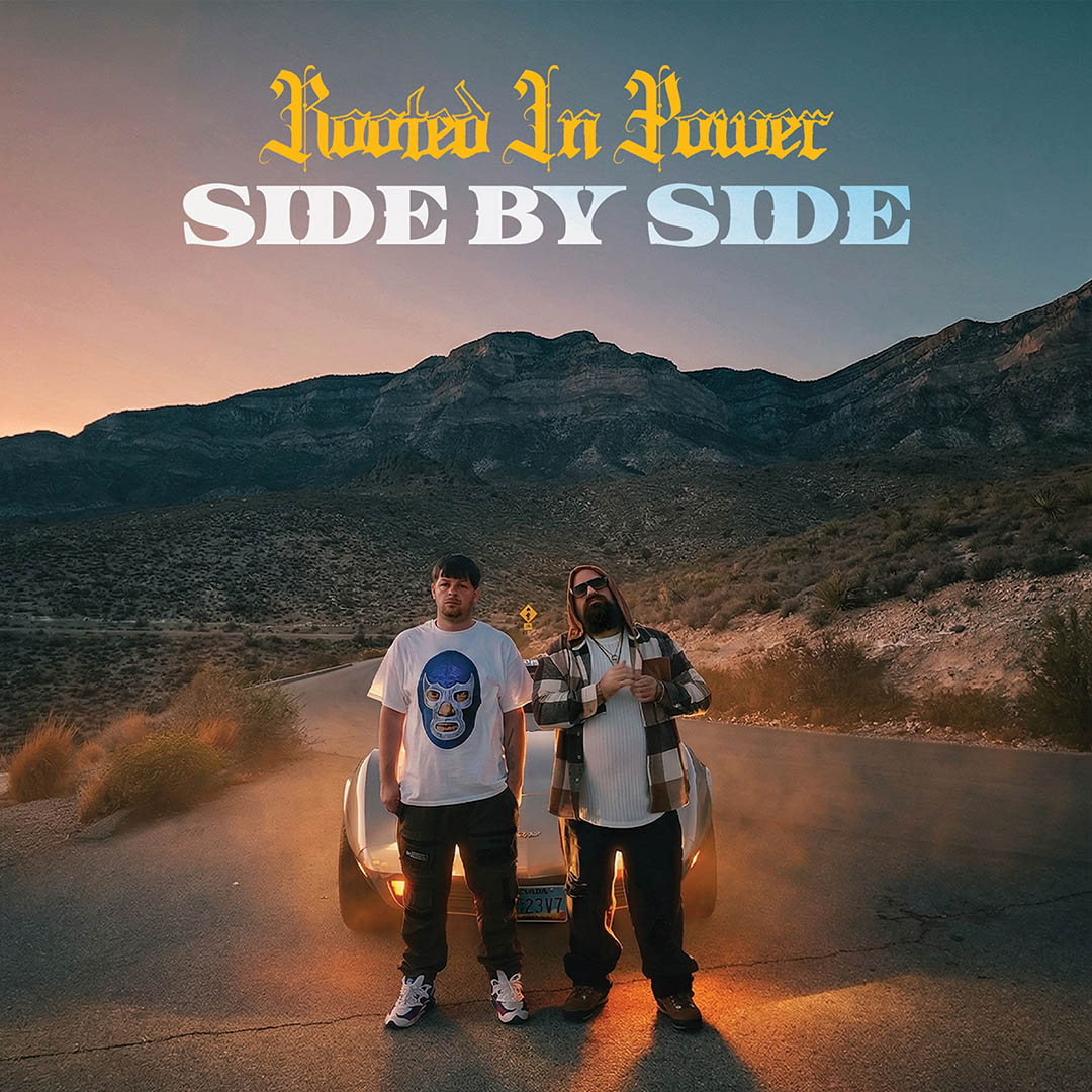 Album cover for Rooted In Power's debut "Side By Side"